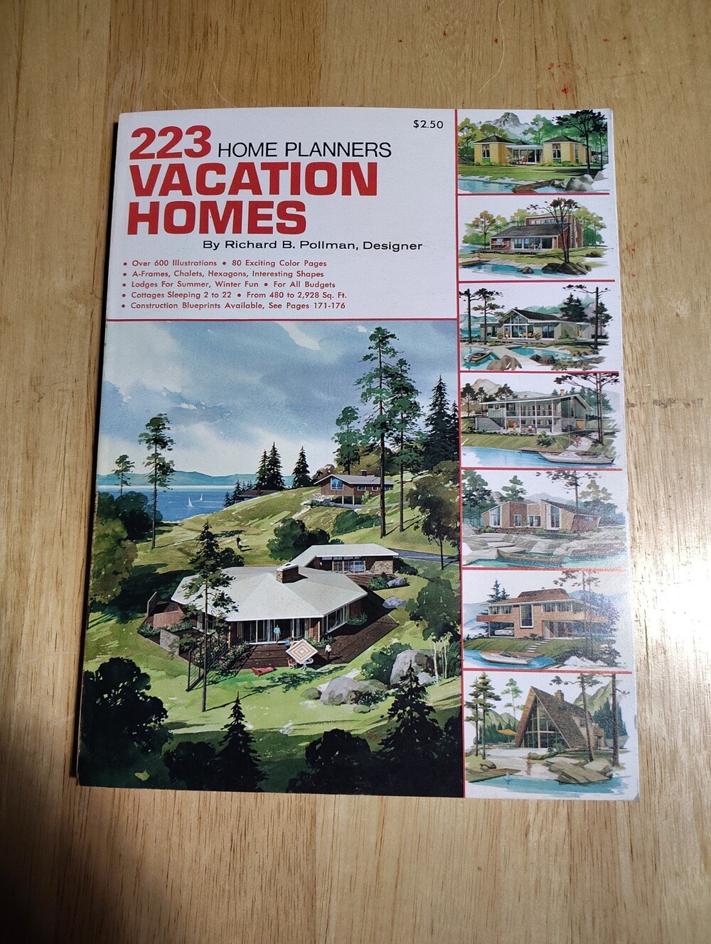 Home Planners 223 Vacation Homes By Richard Pollman